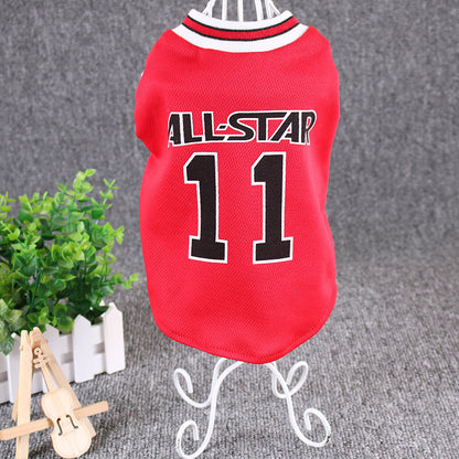 World Cup Dog Vest | Breathable Summer Pet Shirt for Active Dogs