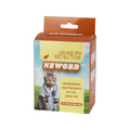 Before and after comparison of cat litter with FurryFable particles detecting health changes