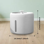 FurryFable Silent Circular Pet Water Fountain | Filtered & Clean