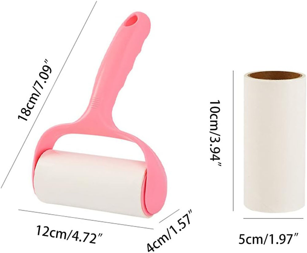 FurryFable Mega Pet Hair Lint Roller Set | Sticky Sheets for Home