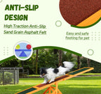 Wooden Dog Agility Seesaw – Weather-Resistant Training & Exercise Equipment (71" L)