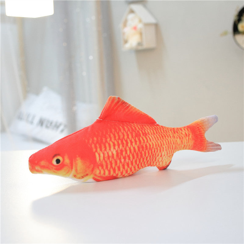 Electric Jumping Fish Toy – Realistic Flopping Fish for Cats (No Catnip Version)