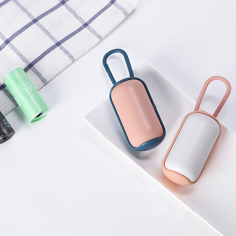 Pet Poop Bag Dispenser | Portable Waste Bag Holder for Dogs & Cats