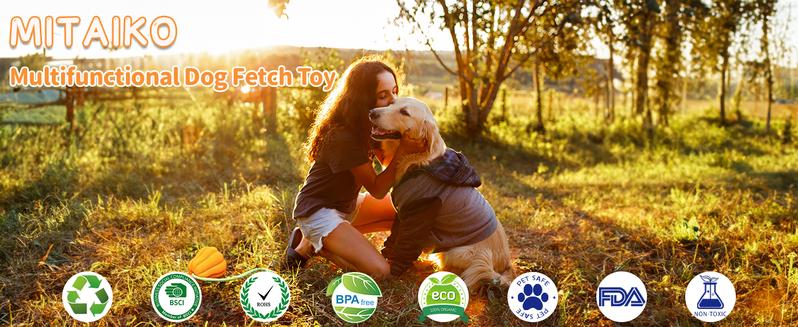 Indestructible Dog Toy – Rope Fetch & Tug Toy for Large Aggressive Chewers