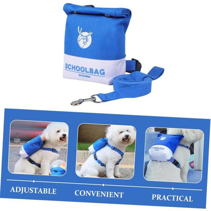 Dog Backpack | Portable Outdoor Travel Vest Bag for Small Dogs