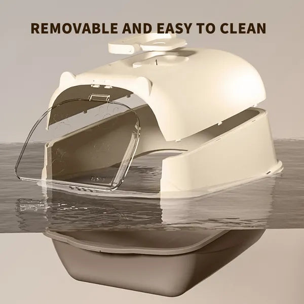 FurryFable Portable Travel Cat Litter Box | Foldable & Easy Storage