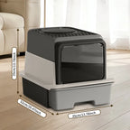 Ultra-Durable Triple Thick Cat Litter Box | Stable & Robust