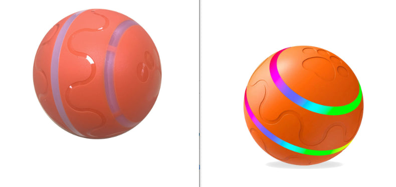FurryFable Smart Wicked Ball | USB Auto-Rolling Cat Toy
