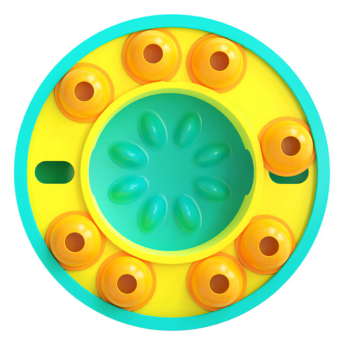 FurryFable Puzzle Slow-Feed Bowl | Anti-Bloat Food Dispenser