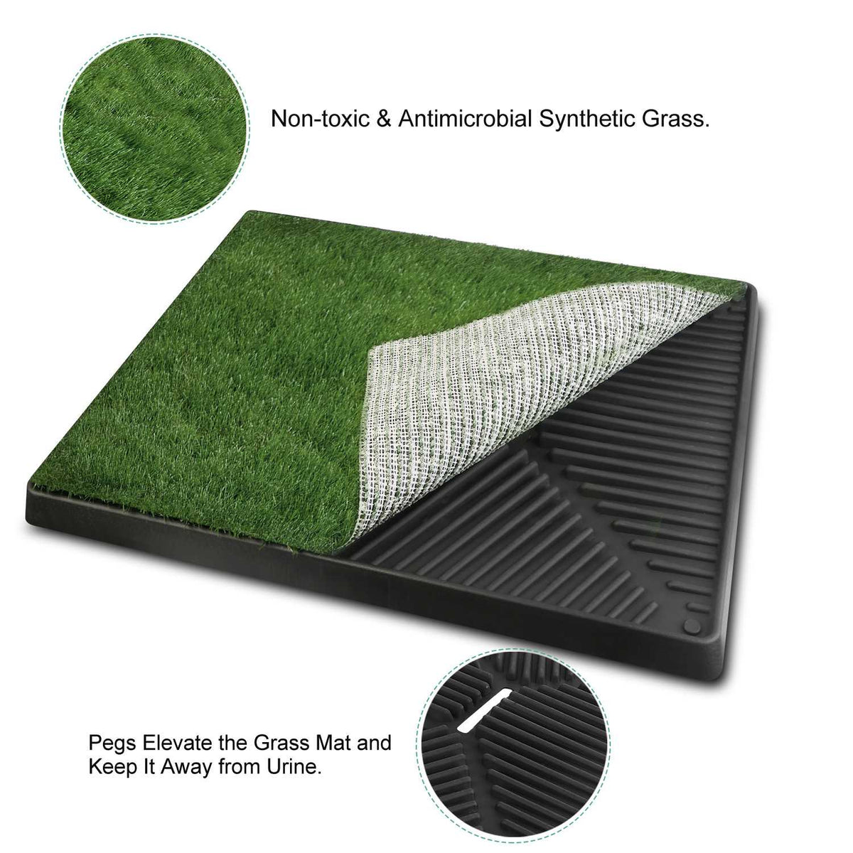 FurryFable Artificial Grass Potty Pad