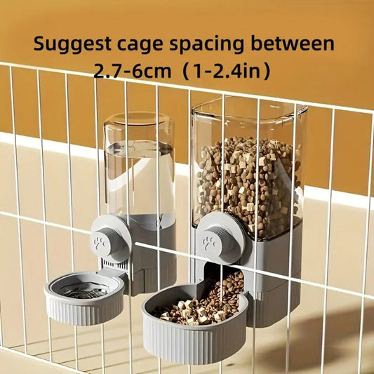 1.2L Automatic Hanging Pet Feeder – Food Dispenser Bowl for Puppies, Cats & Rabbits