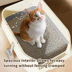 FurryFable Double Door Cat Litter Box - Multi-Cat Access