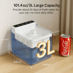 FurryFable Wired Automatic Pet Water Fountain