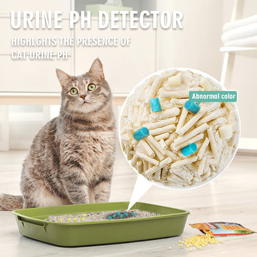 FurryFable Cat Litter Health Monitor Particles 5-Piece Set packaging