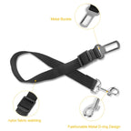 FurryFable Dog Car Seat Belt & Leash | 2-Pack