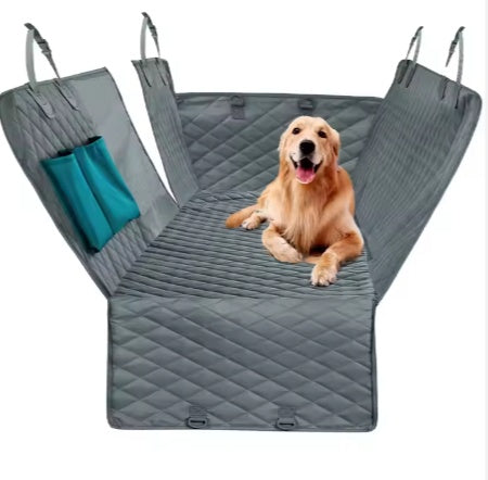 Pet Car Seat Cover | Waterproof Hammock Protector for Back Seat