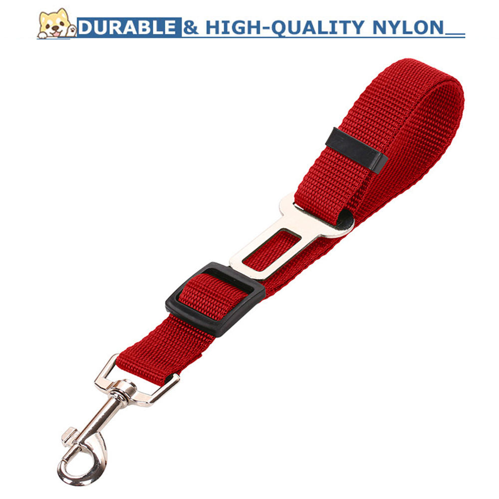 High Quality Durable Adjustable Pet Car Seat Belt for Dog & Cat Safety
