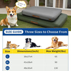 FurryFable Inflatable Waterproof Outdoor Dog Bed | Medium