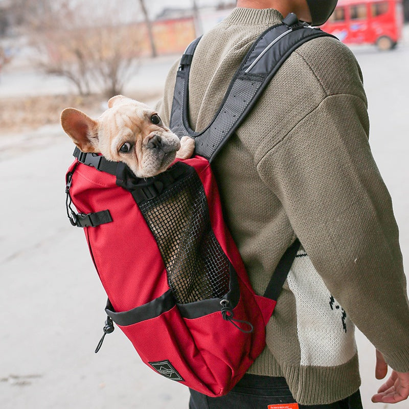 FurryFable Double-Shoulder Pet Carrier Backpack