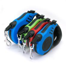 Retractable Dog Leash with One-Touch Brake – Tangle-Free Nylon Lead for Small & Medium Dogs