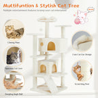FurryFable Multi-Functional Cat Treehouse | Climbing Frame