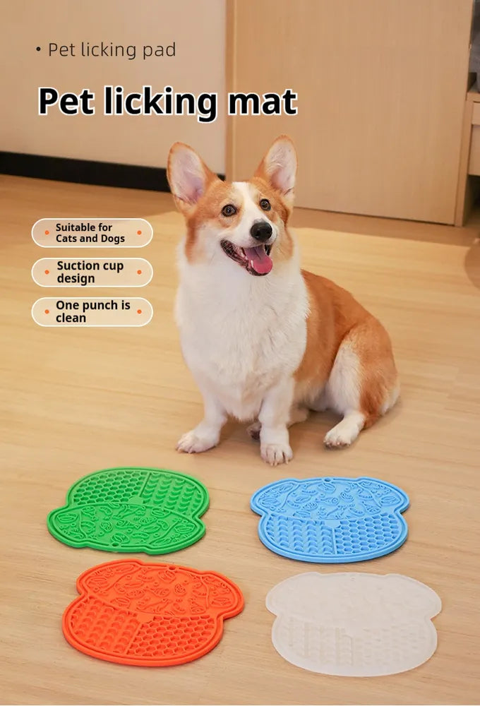 FurryFable Suction Lick Mat | 2-Pack Slow Feeder
