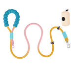 Explosion-proof Dog Leash For Small And Medium-sized Dogs, Suitable For Corgi, Border Collie, Shiba Inu, Dog Walking Collar And Dog Chain