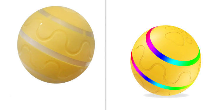 FurryFable Smart Wicked Ball | USB Auto-Rolling Cat Toy