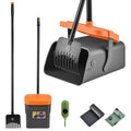 All components of the FurryFable Heavy-Duty Dog Pooper Scooper Kit