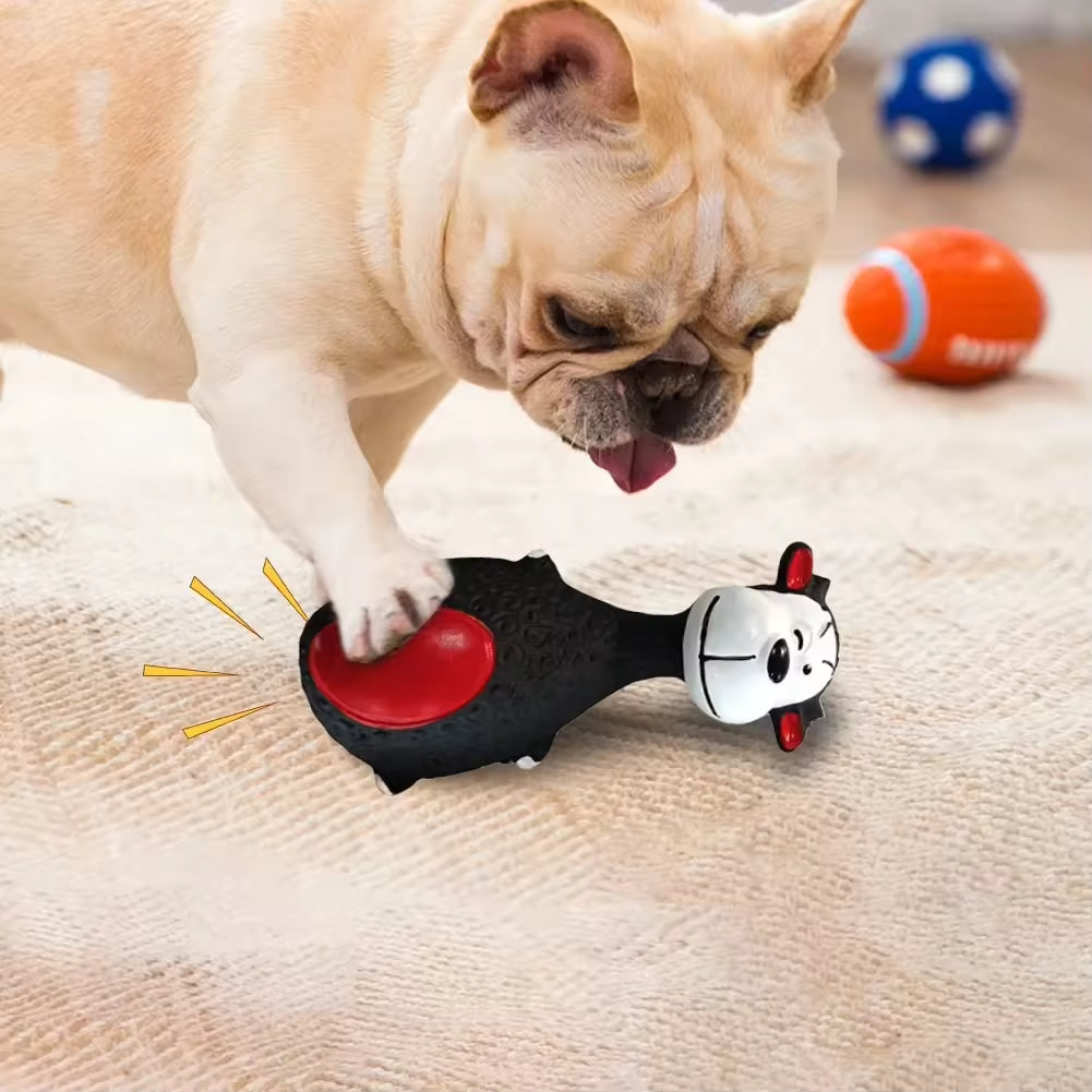 FurryFable Squeaky Latex Chew Toys | 4-Piece Set