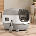 FurryFable Classic Large Space Cat Litter Box | Simple & Practical