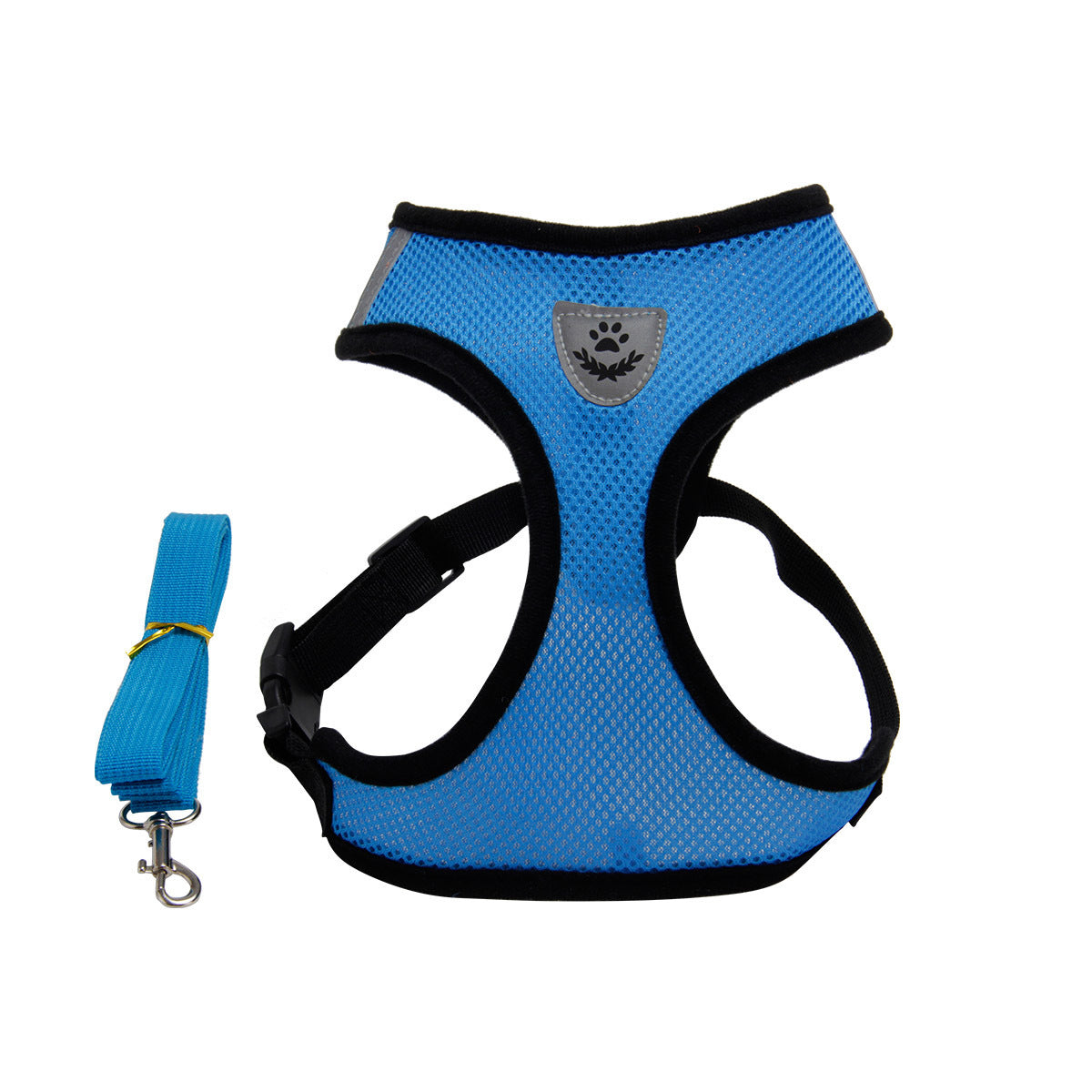 Adjustable No-Pull Mesh Dog Harness