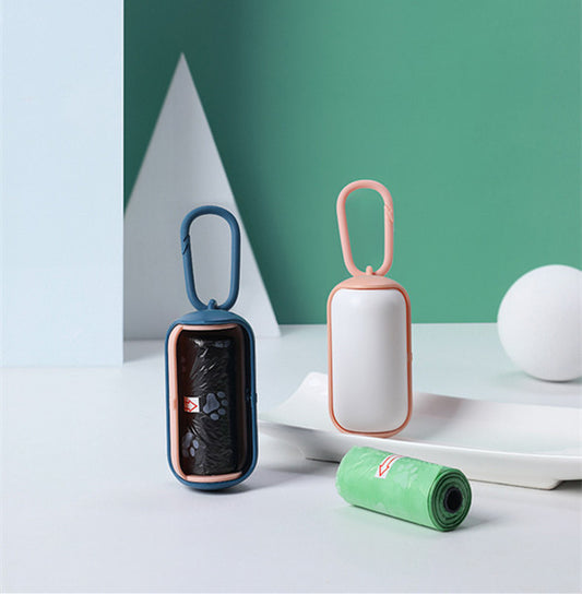 Pet Poop Bag Dispenser | Portable Waste Bag Holder for Dogs & Cats