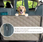 Pet Car Seat Cover | Waterproof Hammock Protector for Back Seat
