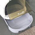 FurryFable Covered Litter Box with Lid & Scoop