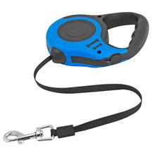 Retractable Dog Leash with One-Touch Brake – Tangle-Free Nylon Lead for Small & Medium Dogs