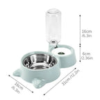 Automatic Pet Water & Food Dispenser – Gravity Feeder for Cats & Dogs