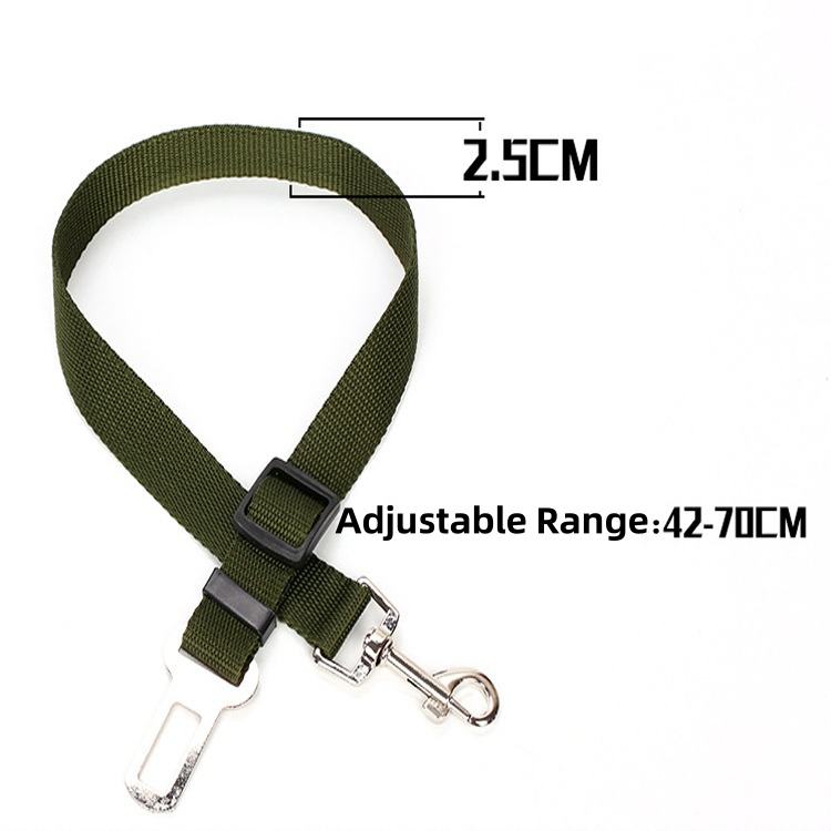 High Quality Durable Adjustable Pet Car Seat Belt for Dog & Cat Safety