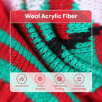 Christmas Pet Sweater | Snowman & Stripe Turtleneck for Dogs & Cats