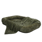 FurryFable Extra Large Human Dog Bed | Cozy Washable Pet & Owner Lounge