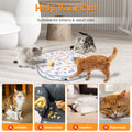 FurryFable Rechargeable Motion Cat Ball | Rolling Pouch Toy