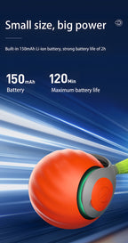 Smart Rechargeable Interactive Cat Ball – Automatic Teaser Toy for Cats | Type-C, Pet Fun & New Year Gift