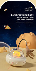 Smart Electric Cat Toy Car – Automatic Laser Pointer for Interactive Play and Exercise