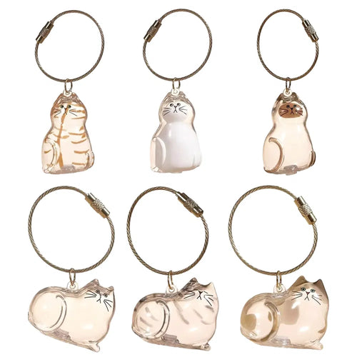 Cat Hair Memorial Pendant Set - Pet Keepsake Keychain