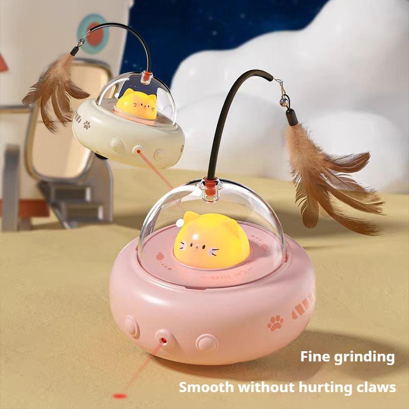 Smart Electric Cat Toy Car – Automatic Laser Pointer for Interactive Play and Exercise