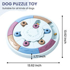Interactive Puzzle Game Dog Toy – Adjustable Difficulty Levels 1–3 for Training & Fun