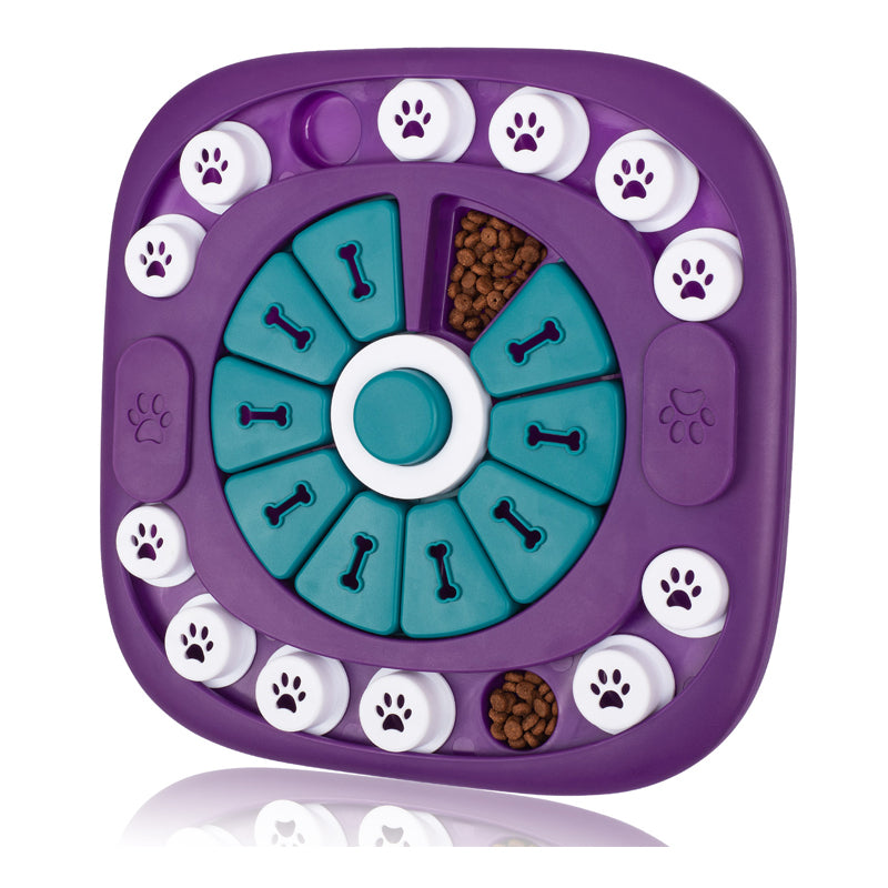 FurryFable Interactive Treat Puzzle Board | Dog Enrichment Toy