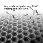 FurryFable Soft Double-Layer Cat Litter Mat | Washable & Anti-Tracking