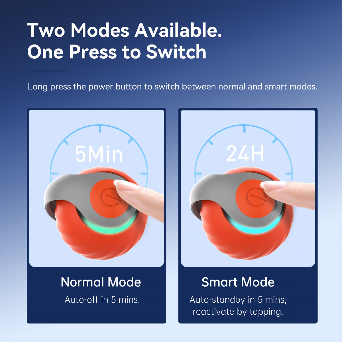 Smart Rechargeable Interactive Cat Ball – Automatic Teaser Toy for Cats | Type-C, Pet Fun & New Year Gift