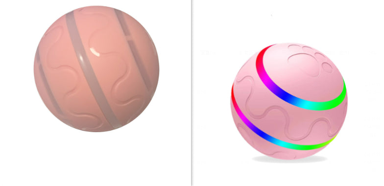FurryFable Smart Wicked Ball | USB Auto-Rolling Cat Toy